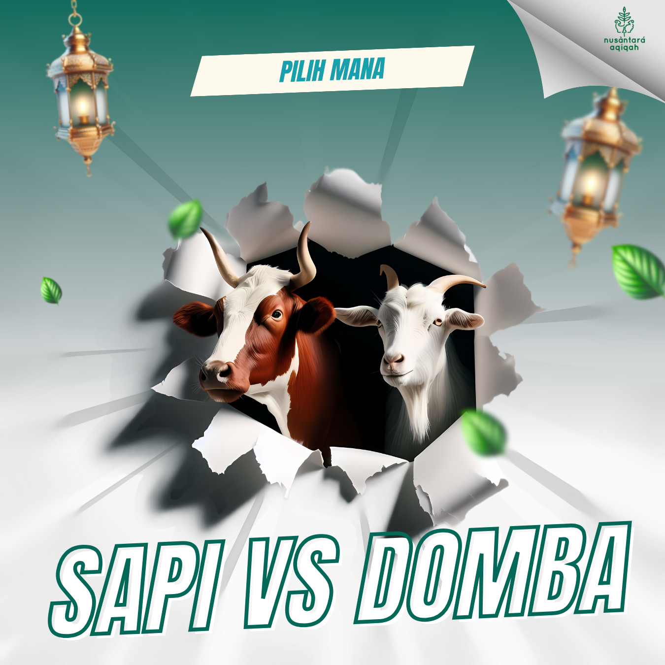 qurban sapi vs kambing, Mana yang lebih baik ? - nusantara aqiqah